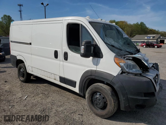 2019 Ram ProMaster Cargo with VIN 3C6TRVAG2KE525347, listed as a Copart auction lot 54296765 with Not Provided miles and Salvage Title. Bid and sale history available at carsss.com. Image 4.
