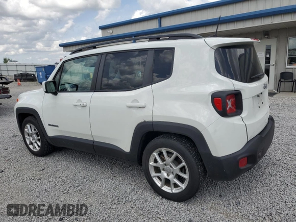 2020 Jeep Renegade Latitude with VIN ZACNJABB2LPL31326, listed as a Copart auction lot 54415525 with 80,656 mi miles and Salvage title. Bid and sale history available at DreamBid. Image 2.