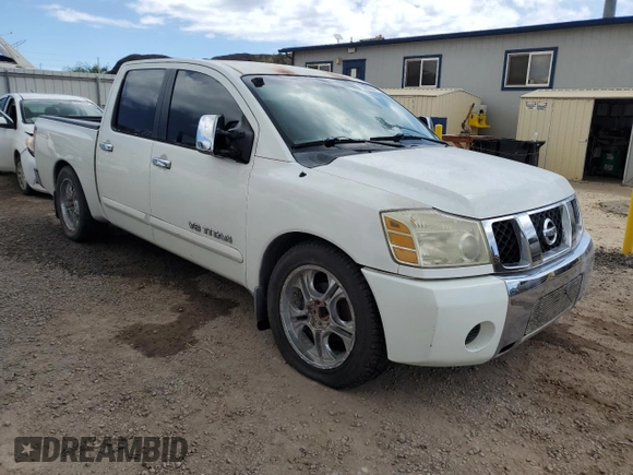 2005 Nissan Titan SE with VIN 1N6AA07A45N562362, listed as a Copart auction lot 70682294 with 229,467 mi miles and Clean Title. Bid and sale history available at DreamBid. Image 4.