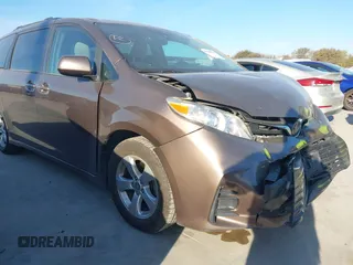 2019 Toyota Sienna LE Auto Access Seat with VIN 5TDKZ3DC6KS011038, listed as a IAAI auction lot 40988399 with 107,175 mi miles and . Bid and sale history available at DreamBid. Image 17.