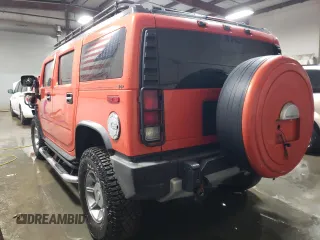 2008 Hummer H2 SUV with VIN 5GRGN23848H104242, listed as a Copart auction lot 80459214 with 118,574 mi miles and Salvage Title. Bid and sale history available at carsss.com. Image 2.
