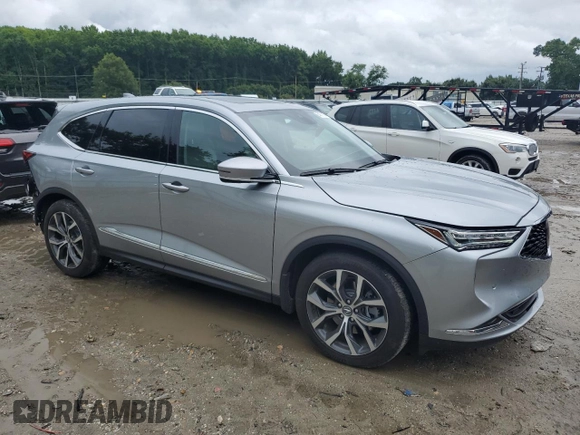 2023 Acura MDX w/Technology Package with VIN 5J8YE1H4XPL034281, listed as a Copart auction lot 64272084 with 13,352 mi miles and Salvage Title. Bid and sale history available at carsss.com. Image 4.
