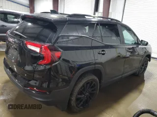 2024 GMC Terrain SLE with VIN 3GKALTEG3RL386064, listed as a Copart auction lot 48030825 with 7,144 mi miles and Salvage Title. Bid and sale history available at DreamBid. Image 3.