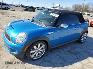 2010 MINI Convertible S with VIN WMWMS3C51ATZ85359, listed as a Copart auction lot 48480345 with 95,245 mi miles and Clean Title. Bid and sale history available at DreamBid. Image 1.