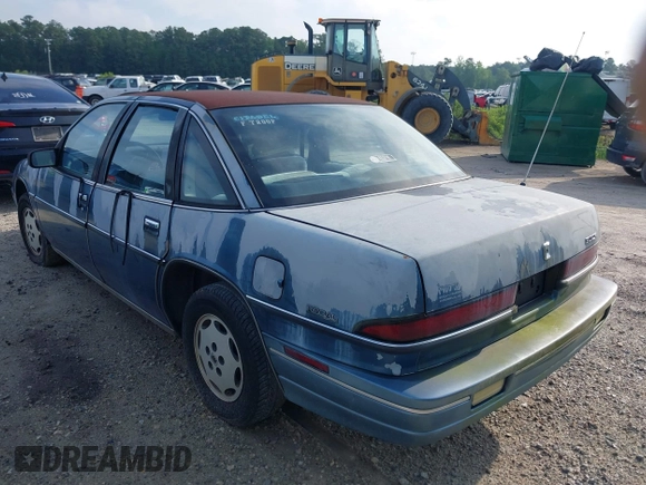1991 Buick Regal with VIN 2G4WB54T3M1413316, listed as a IAAI auction lot 42097069 with 54,911 mi miles and . Bid and sale history available at DreamBid. Image 3.