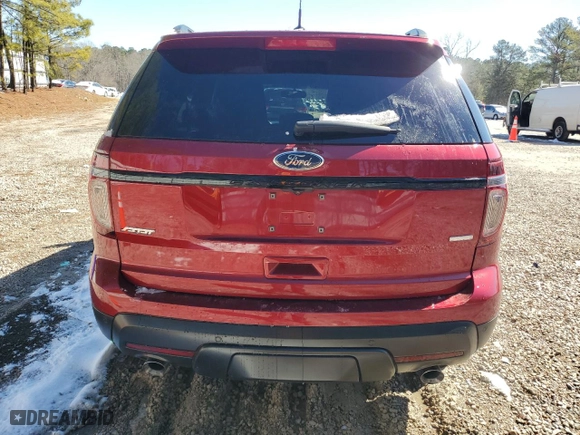 2013 Ford Explorer Sport with VIN 1FM5K8GT5DGC33394, listed as a Copart auction lot 45683635 with 114,338 mi miles and Salvage Title. Bid and sale history available at carsss.com. Image 6.