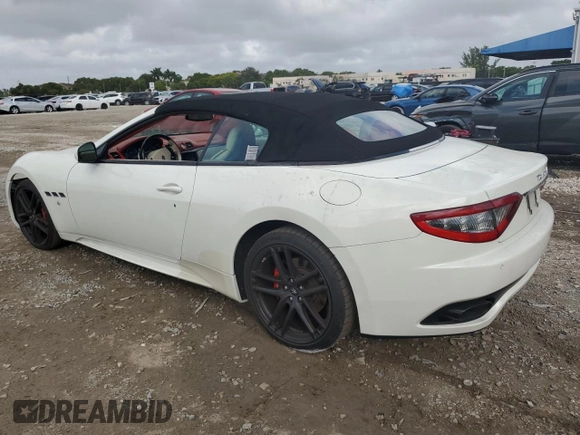 2015 Maserati GranTurismo Sport z VIN ZAM45VMA2F0154541, wystawiony jako Copart lot #79026524 z przebiegiem 38 791 mil mil oraz Nie do naprawy • Non repairable. Historia ofert i sprzedaży dostępna na DreamBid. Obrazek 2.