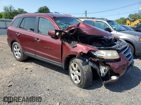 2009 Hyundai Santa Fe Limited z VIN 5NMSH73E99H275588, wystawiony jako Copart lot #59205845 z przebiegiem 142 302 mil mil oraz Szkoda całkowita • Salvage title. Historia ofert i sprzedaży dostępna na DreamBid. Obrazek 4.