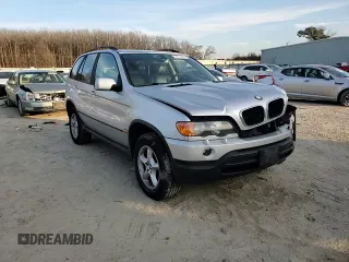 2002 BMW X5 3.0i with VIN 5UXFA53532LP56403, listed as a Copart auction lot 45882905 with 103,329 mi miles and Salvage Title. Bid and sale history available at carsss.com. Image 11.