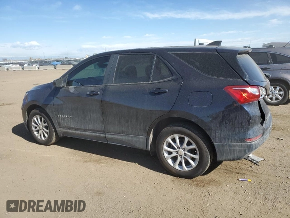 2021 Chevrolet Equinox LS z VIN 3GNAXHEV7MS105577, wystawiony jako Copart lot #53572885 z przebiegiem 50 928 mil mil oraz Szkoda całkowita • Salvage title. Historia ofert i sprzedaży dostępna na DreamBid. Obrazek 2.