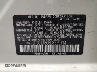 2020 Subaru Crosstrek с VIN JF2GTABC6L8229714, выставлен на аукционе Copart как лот 56453695 с пробегом 46 136 миль миль и Списание • Salvage title. История ставок и продаж доступна на DreamBid. Изображение 14.