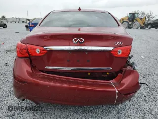 2016 Infiniti Q50 Premium with VIN JN1EV7AP8GM302802, listed as a Copart auction lot 88995315 with Not provided miles and Salvage title. Bid and sale history available at DreamBid. Image 6.