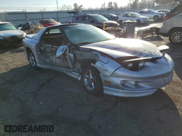 2000 Pontiac Firebird Firebird z VIN 2G2FS22K3Y2159513, wystawiony jako Copart lot #85164814 z przebiegiem 187 188 mil mil oraz Szkoda całkowita • Salvage title. Historia ofert i sprzedaży dostępna na DreamBid. Obrazek 4.
