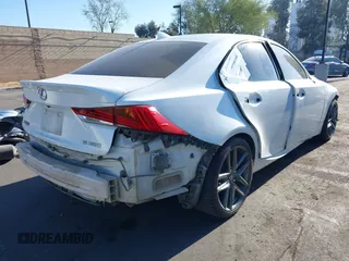 2017 Lexus IS 350 with VIN JTHBE1D2XH5031040, listed as a IAAI auction lot 41991511 with 107,403 mi miles and . Bid and sale history available at DreamBid. Image 4.