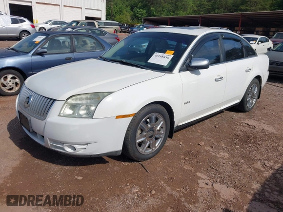 2008 Mercury Sable Premier z VIN 1MEHM42WX8G600980, wystawiony jako IAAI lot #42188836 z przebiegiem Nie podano mil oraz . Historia ofert i sprzedaży dostępna na DreamBid. Obrazek 2.
