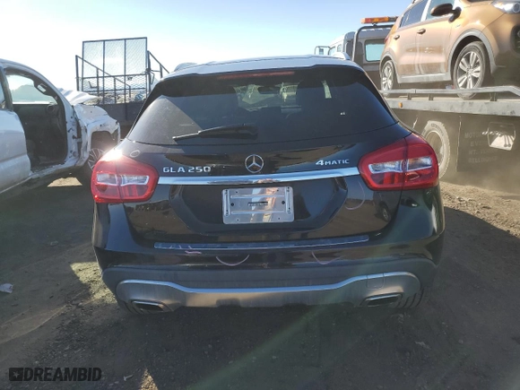 2018 Mercedes-Benz GLA with VIN WDCTG4GB3JJ488826, listed as a Copart auction lot 45416644 with 35,020 mi miles and Salvage Title. Bid and sale history available at carsss.com. Image 6.