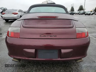 2004 Porsche 911 Carrera with VIN WP0CA29904S651355, listed as a Copart auction lot 45043895 with 204,295 mi miles and Clean Title. Bid and sale history available at carsss.com. Image 6.