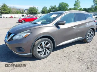 2015 Nissan Murano SL with VIN 5N1AZ2MH7FN271151, listed as a IAAI auction lot 42227107 with 94,211 mi miles and . Bid and sale history available at carsss.com. Image 2.