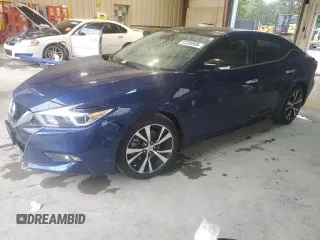 2018 Nissan Maxima SV with VIN 1N4AA6AP7JC391248, listed as a Copart auction lot 57305935 with 50,521 mi miles and Salvage title. Bid and sale history available at DreamBid. Image 1.