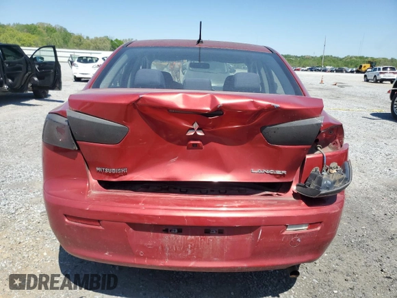 2017 Mitsubishi Lancer ES with VIN JA32U2FU0HU007097, listed as a Copart auction lot 52193245 with 208,637 mi miles and Salvage Title. Bid and sale history available at carsss.com. Image 6.