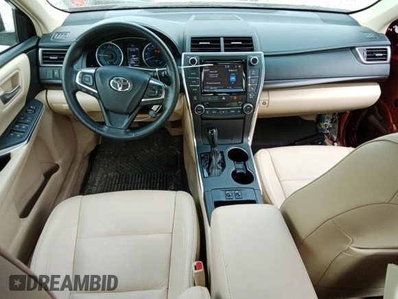 2017 Toyota Camry XLE with VIN 4T1BF1FK0HU634429, listed as a Copart auction lot 54566485 with 35,590 mi miles and Clean Title. Bid and sale history available at carsss.com. Image 8.