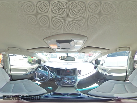 2015 Toyota Sienna LE AAS with VIN 5TDKK3DC1FS660904, listed as a Copart auction lot 61418275 with 132,056 mi miles and Salvage title. Bid and sale history available at DreamBid. Image 15.