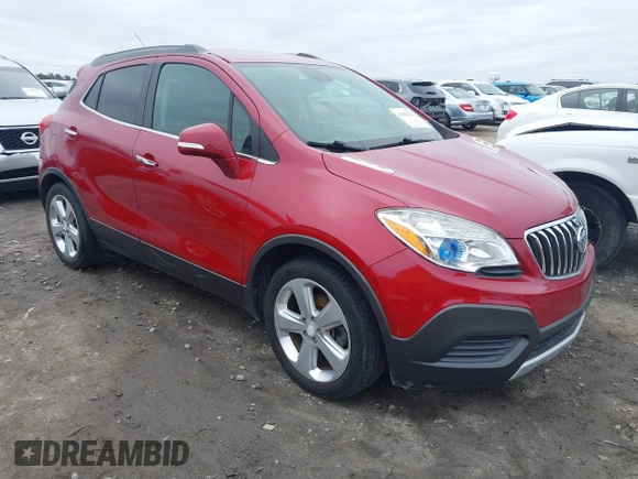 2015 Buick Encore with VIN KL4CJASB7FB240233, listed as a IAAI auction lot 41493333 with 70,632 mi miles. Bid and sale history available at carsss.com. Image 1.