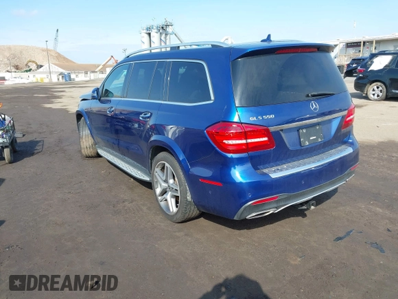 2017 Mercedes-Benz GLS 550 z VIN 4JGDF7DE1HA911518, wystawiony jako IAAI lot #41998878 z przebiegiem 118 315 mil mil oraz . Historia ofert i sprzedaży dostępna na DreamBid. Obrazek 3.