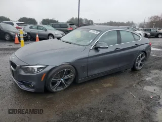 2018 BMW 4 Series 430i xDrive with VIN WBA4J3C59JBL03370, listed as a Copart auction lot 51936795 with 78,545 mi miles and Salvage Title. Bid and sale history available at carsss.com. Image 1.
