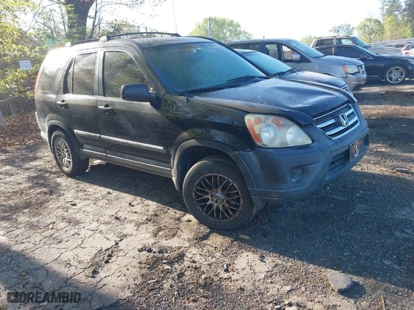 2006 Honda CR-V LX with VIN SHSRD68516U400389, listed as a IAAI auction lot 42005508 with 209,822 mi miles. Bid and sale history available at carsss.com. Image 1.