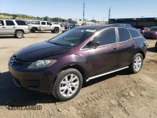 2007 Mazda CX-7 Sport with VIN JM3ER293X70149702, listed as a Copart auction lot 74043654 with 115,174 mi miles and Salvage Title. Bid and sale history available at carsss.com. Image 1.