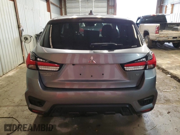 2020 Mitsubishi Outlander Sport ES 2.0 with VIN JA4AR3AU5LU010012, listed as a Copart auction lot 47169885 with 63,156 mi miles and Salvage Title. Bid and sale history available at carsss.com. Image 6.