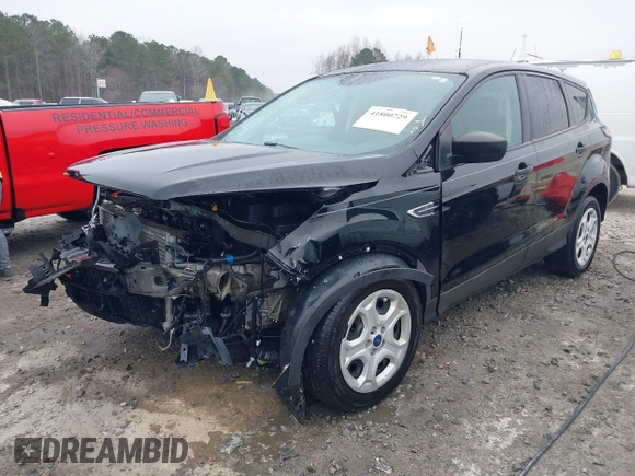 2018 Ford Escape S with VIN 1FMCU0F77JUB21331, listed as a IAAI auction lot 41800729 with 78,572 mi miles. Bid and sale history available at carsss.com. Image 2.