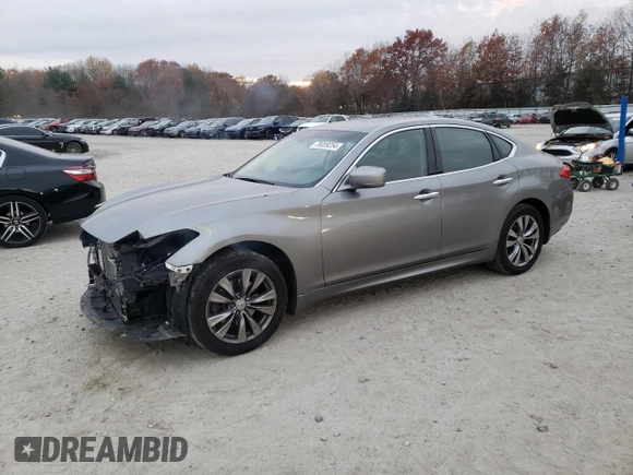 2012 Infiniti M37 with VIN JN1BY1ARXCM393669, listed as a Copart auction lot 79009254 with 158,001 mi miles and Clean Title. Bid and sale history available at carsss.com. Image 1.