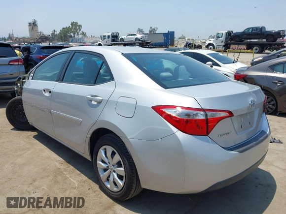 2016 Toyota Corolla L with VIN 2T1BURHE0GC684775, listed as a IAAI auction lot 42720936 with 136,872 mi miles and . Bid and sale history available at DreamBid. Image 3.