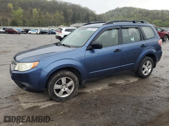 2012 Subaru Forester X with VIN JF2SHBBC4CH439536, listed as a Copart auction lot 54670225 with 63,714 mi miles and Salvage Title. Bid and sale history available at DreamBid. Image 1.