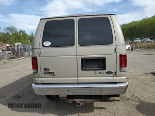 2013 Ford Econoline Cargo Commercial with VIN 1FTNE1EL3DDA02131, listed as a Copart auction lot 54057485 with 63,630 mi miles and Salvage title. Bid and sale history available at DreamBid. Image 6.