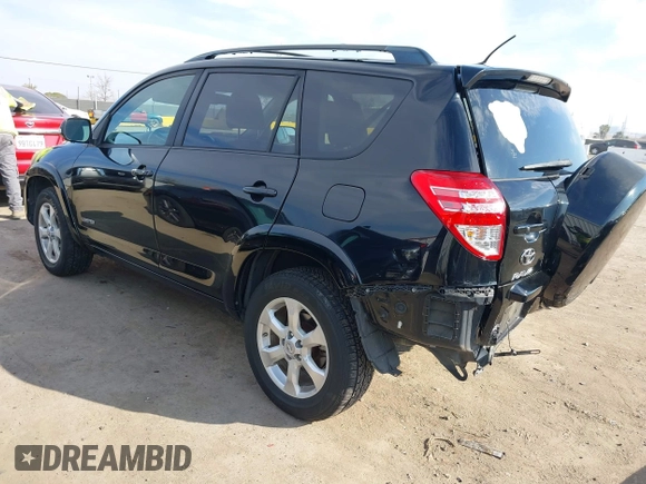 2011 Toyota RAV4 with VIN JTMEK4DV0B5106239, listed as a IAAI auction lot 41424253 with 125,747 mi miles and . Bid and sale history available at DreamBid. Image 3.