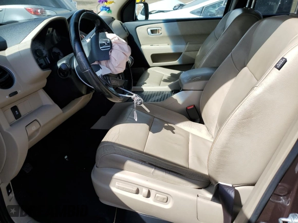 2013 Honda Pilot EX-L with VIN 5FNYF4H53DB051413, listed as a Copart auction lot 53381275 with 237,572 mi miles and Salvage Title. Bid and sale history available at carsss.com. Image 7.