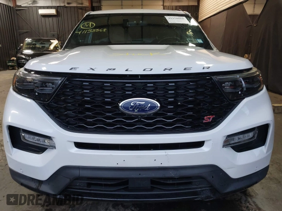 2020 Ford Explorer ST with VIN 1FM5K8GC5LGB55780, listed as a IAAI auction lot 41158868 with 60,462 mi miles and . Bid and sale history available at DreamBid. Image 13.
