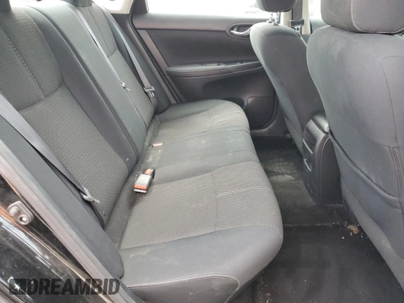2017 Nissan Sentra SV with VIN 3N1AB7AP1HY349403, listed as a Copart auction lot 53557035 with 105,915 mi miles and Salvage Title. Bid and sale history available at carsss.com. Image 10.