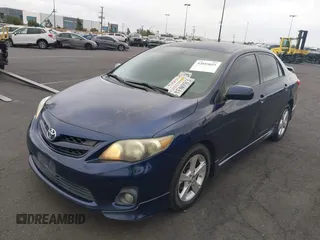 2013 Toyota Corolla L with VIN 5YFBU4EE1DP095964, listed as a IAAI auction lot 42055025 with 166,826 mi miles. Bid and sale history available at carsss.com. Image 17.
