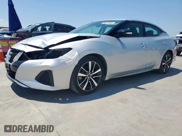 2023 Nissan Maxima SV z VIN 1N4AA6CV3PC510272, wystawiony jako Copart lot #56711595 z przebiegiem 41 475 mil mil oraz Szkoda całkowita • Salvage title. Historia ofert i sprzedaży dostępna na DreamBid. Obrazek 1.