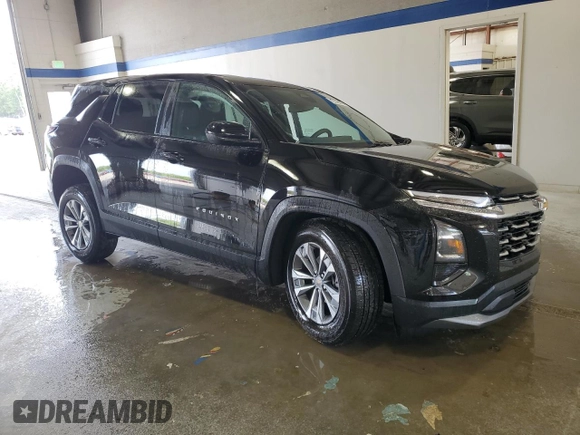 2025 Chevrolet Equinox FWD LT with VIN 3GNAXHEG7SL221483, listed as a Copart auction lot 54691705 with 5,524 mi miles and Salvage Title. Bid and sale history available at DreamBid. Image 4.