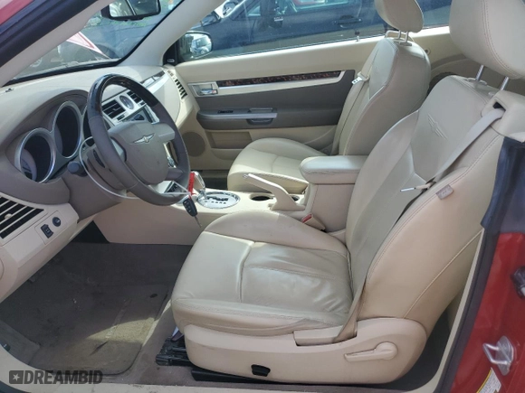 2008 Chrysler Sebring Limited with VIN 1C3LC65M08N150261, listed as a Copart auction lot 50984305 with 41,926 mi miles and Salvage Title. Bid and sale history available at carsss.com. Image 7.