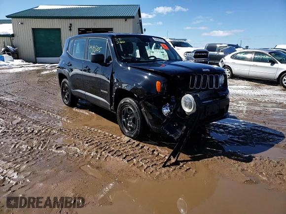 2020 Jeep Renegade Sport with VIN ZACNJBAB9LPL25398, listed as a Copart auction lot 49898705 with 47,555 mi miles and Salvage title. Bid and sale history available at DreamBid. Image 14.