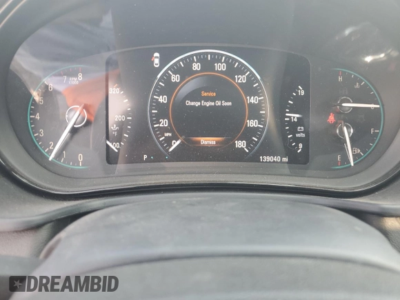 2017 Buick Regal GS with VIN 2G4GU5GX5H9158253, listed as a Copart auction lot 68559034 with 139,040 mi miles and Salvage Title. Bid and sale history available at DreamBid. Image 9.