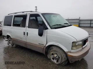 2002 GMC Safari with VIN 1GKDM19X42B500427, listed as a Copart auction lot 49283605 with 242,090 mi miles and Salvage Title. Bid and sale history available at carsss.com. Image 4.