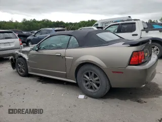 2002 Ford Mustang GT Deluxe with VIN 1FAFP45X32F166506, listed as a Copart auction lot 59657675 with 163,976 mi miles and Salvage title. Bid and sale history available at DreamBid. Image 2.
