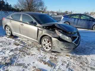 2012 Kia Optima EX with VIN 5XXGN4A77CG042008, listed as a IAAI auction lot 41406766 with 76,644 mi miles. Bid and sale history available at carsss.com. Image 1.